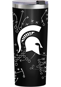 Michigan State Spartans 24oz Playbook Stainless Steel Tumbler - Black