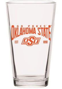 Oklahoma State Cowboys 16oz Est. Pint Glass - Orange