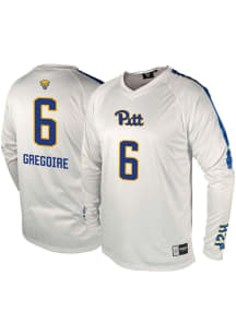 Sophia Gregoire Genuine Collective Pitt Panthers White NIL Volleyball Jersey