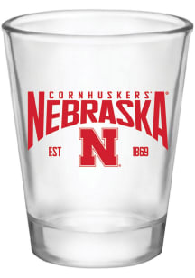 Nebraska Cornhuskers 2oz Est. Shot Glass