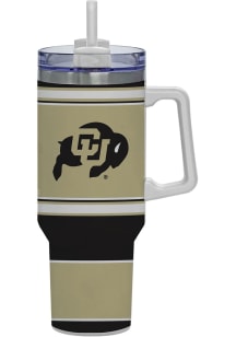 Colorado Buffaloes 40oz Full Color Stainless Steel Tumbler - Gold