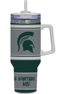 Michigan State Spartans 40oz Full Color Stainless Steel Tumbler - Green
