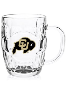 Colorado Buffaloes 20oz Dimpled Pint Glass - Gold