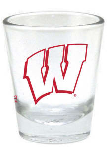Wisconsin Badgers 2oz Core Logo Shot Glass