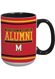 Maryland Terrapins 15oz Alumni Ceramic Mug - Red