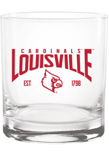 Louisville Cardinals 14oz Est. Rock Glass - Red