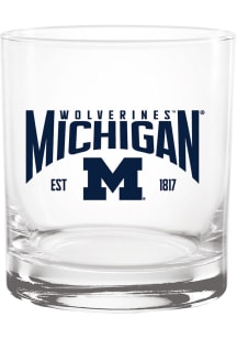 Michigan Wolverines 14oz Est. Rock Glass - Yellow