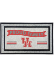 Houston Cougars Proud Family 18x30 Door Mat