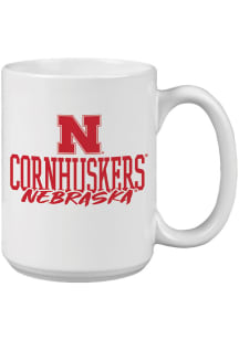 Nebraska Cornhuskers 15oz Chill Mug Ceramic Mug - Red