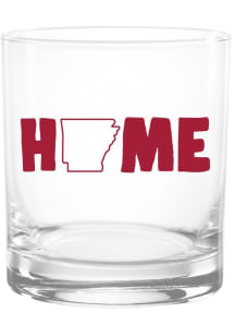 Arkansas 14oz Home Rock Glass - White