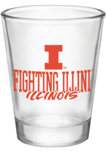 Illinois Fighting Illini 2oz Chill Shot Glass