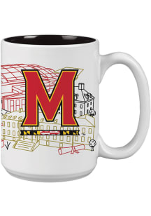 Maryland Terrapins 15oz Campus Ceramic Mug - Red