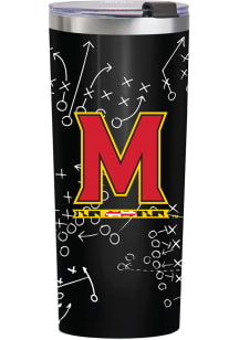 Maryland Terrapins 24oz Playbook Stainless Steel Tumbler - Black