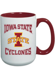 Iowa State Cyclones 15oz Combo Ceramic Mug - Red