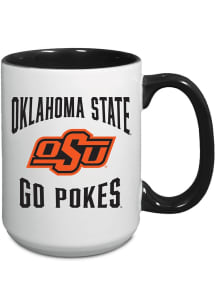 Oklahoma State Cowboys 15oz Combo Ceramic Mug - Orange