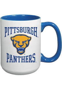 Pitt Panthers 15oz Combo Ceramic Mug - Blue