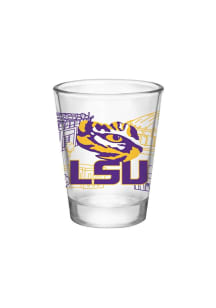 LSU Tigers Campus Line Art 2oz Shot Glass