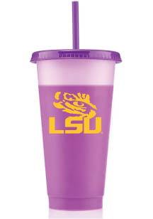 LSU Tigers Chameleon Straw Tumbler