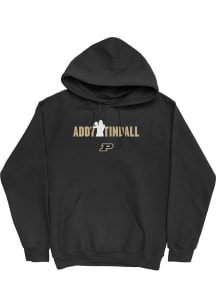 Addy Tindall Campus Ink Purdue Boilermakers Youth Name Hoodie Long Sleeve Player Hoodie Black