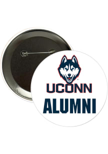 UConn Huskies 3" Alumni Button - Navy Blue