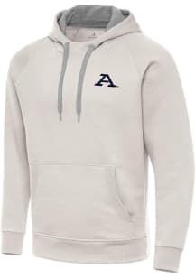 Antigua Akron Zips Mens White Victory Long Sleeve Hoodie