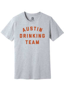 Summit Sportswear Austin Grey Drinking Team Short Sleeve Fashion T Shirt