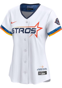 Nike Houston Astros Womens White City Connect 2.0 Limited Baseball Jersey