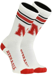 Nebraska Cornhuskers Throwback Mens Crew Socks