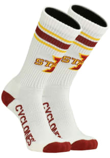 Iowa State Cyclones Throwback Mens Crew Socks