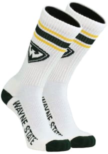 Wayne State Warriors Throwback Mens Crew Socks