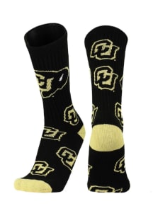 Colorado Buffaloes Super Mascot Mens Crew Socks