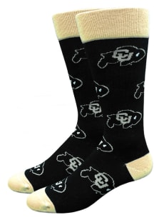 Colorado Buffaloes Allover Mens Dress Socks