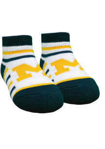 Michigan Wolverines Stripe Baby Quarter Socks