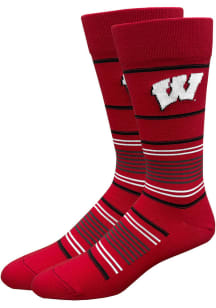 Wisconsin Badgers Alumnus Mens Dress Socks