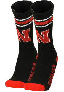 Nebraska Cornhuskers Throwback Mens Crew Socks