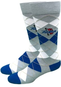 Tulsa Golden Hurricane Dress Mens Argyle Socks