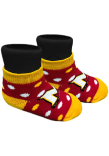 Maryland Terrapins Allover Baby Quarter Socks