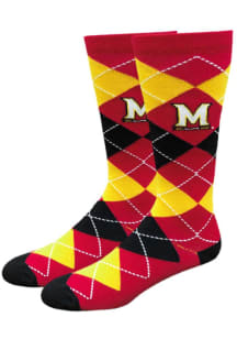 Maryland Terrapins Dress Mens Argyle Socks