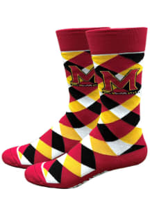 Maryland Terrapins Graduate Mens Argyle Socks