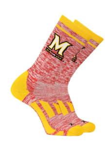 Maryland Terrapins Heather Mens Crew Socks