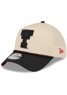 New Era Texas Tech Red Raiders Mens Brown 2T DL 39THIRTY Flex Hat