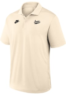 Nike Iowa Hawkeyes Mens White Victory Plus Primetime Short Sleeve Polo