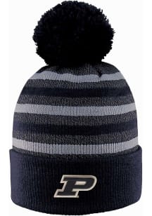 LogoFit Purdue Boilermakers Black Doc Marled Mens Knit Hat