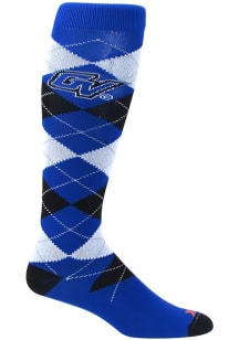 Grand Valley State Lakers Team Mens Argyle Socks
