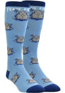 Fiona the Hippo Allover Style Mens Dress Socks
