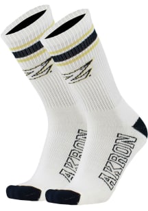 Akron Zips Throwback Mens Crew Socks