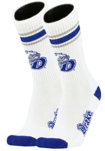 Drake Bulldogs Throwback Mens Crew Socks