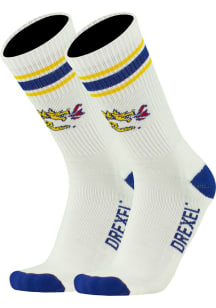 Drexel Dragons Throwback Mens Crew Socks