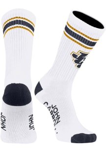 John Carroll Blue Streaks Throwback Mens Crew Socks