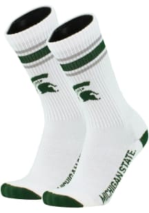 Michigan State Spartans Throwback Mens Crew Socks